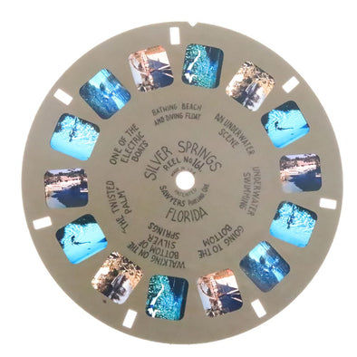 Silver Springs Florida - View-Master - Hand Lettered - Reel (HL-161c) Reels 3dstereo 