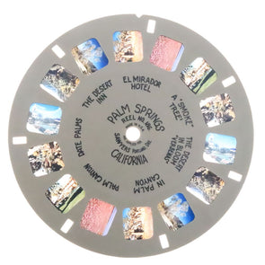 Palm Springs - California - View-Master Hand-Lettered Reel - vintage (HL-186c) Reels 3dstereo 