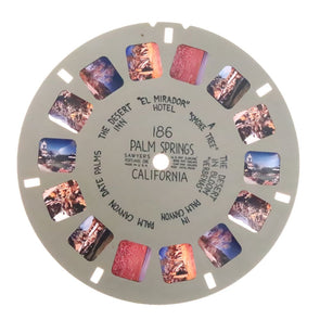 Palm Springs - California - View-Master Hand-Lettered Reel - vintage (HL-186n) Reels 3dstereo 