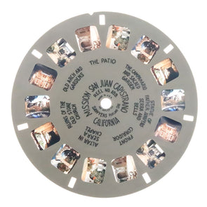 San Juan Capistrano - Mission California - View-Master Hand-Lettered Reel - vintage (HL-189c) Reels 3dstereo 