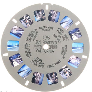 San Francisco, California - View-Master Hand-Lettered Reel - vintage - (HL-198n) 3dstereo 