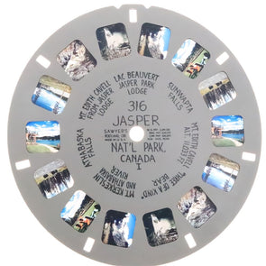 Great Smoky Mts. Nat'l Park - View-MasterHand Letter Reel - vintage - (HL-336n) Hand Lettered Reel 3dstereo 