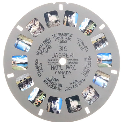 Great Smoky Mts. Nat'l Park - View-MasterHand Letter Reel - vintage - (HL-336n) Hand Lettered Reel 3dstereo 