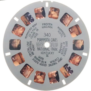 Mammoth Cave Nat'l Park Kentucky II - View-Master Hand Lettered Reel - vintage - (HL-340n) Reel 3dstereo 