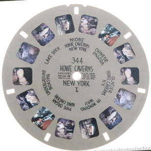 Home Caverns New York - View-Master Hand Lettered Reel - vintage - (HL-344n) Reel 3dstereo 