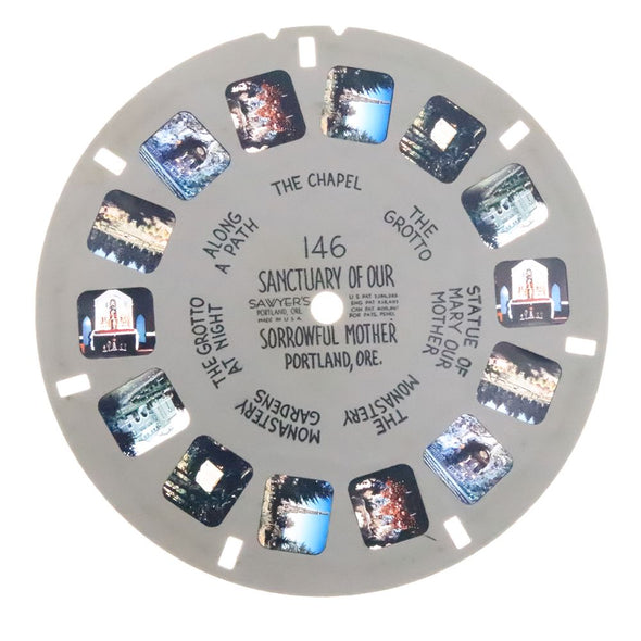 Sanctuary of our Sorrowful Mother - View-Master - Hand Lettered - Reel (HL-146n) Reels 3dstereo 