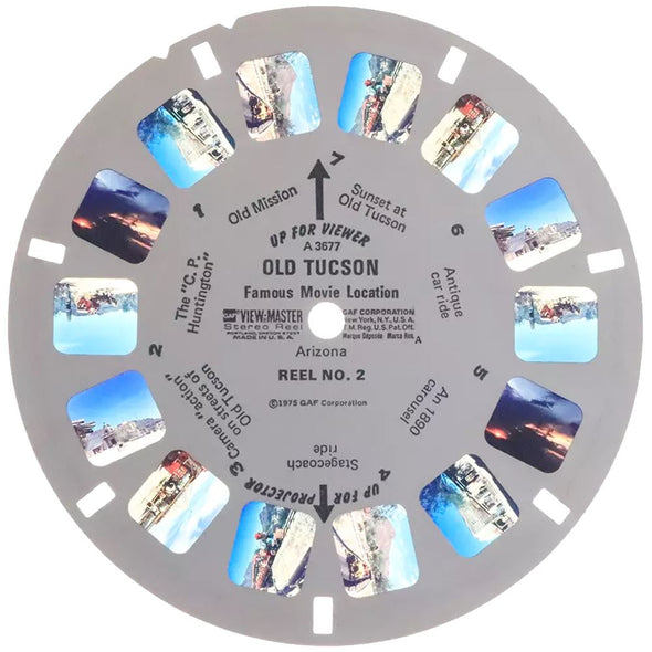 5 ANDREW - Old Tucson - Famous Movies Location - View-Master Special On-Location Reel - 1975 - vintage Reels 3dstereo 