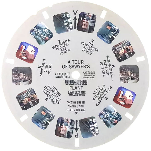 5 ANDREW - A Tour of Sawyer's View-Master Plant - View-Master Single Reel - vintage Reels 3dstereo 