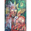 Rick & Morty Monsters - 3D & Flicker Lenticular Poster - 12x16 - NEW Poster 3dstereo 