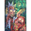 Rick & Morty Monsters - 3D & Flicker Lenticular Poster - 12x16 - NEW Poster 3dstereo 