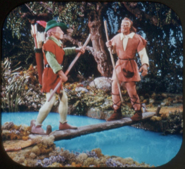 5 ANDREW - Robin Hood - View-Master 3 Reel Packet - vintage - S2 - Clay Figure Art Packet 3dstereo 