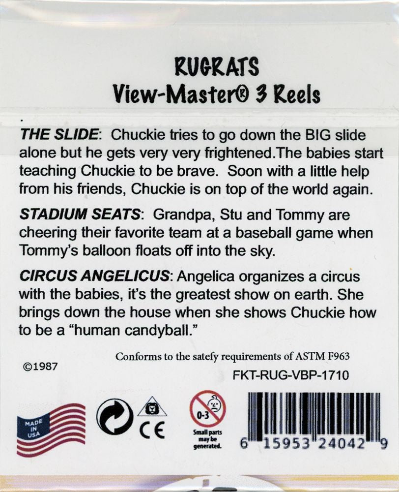 View Master Rugrats Rugrats - View Master 3 Reel Set - vintage – 3Dstereo.com