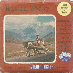 9 ANDREW - Russia Today - View-Master 3 Reel Economy Packet - vintage - 2800-A,B,C-S3 Packet 3Dstereo 