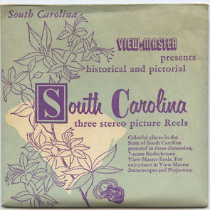 5 ANDREW - South Carolina - View-Master 3 Reel Packet - vintage - SC-1,2,3-S1 Packet 3dstereo 