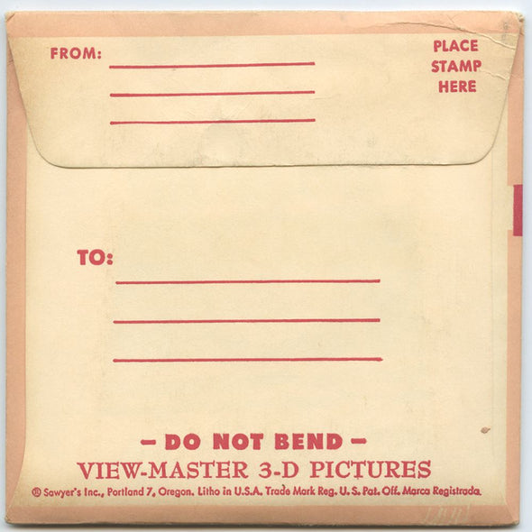 5 ANDREW - South Dakota - View-Master 3 Reel Packet - vintage - SDAK-1,2,3-S2 Packet 3dstereo 