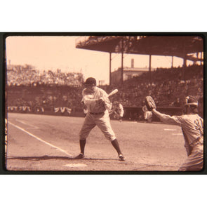 5 ANDREW - Babe Ruth 1932 World Series Wrigley Field - 3D Stereo Twin 35mm Full Frame Slides - vintage 3dstereo 