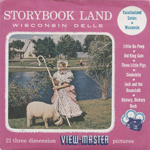 7 ANDREW - Storybook Gardens - View-Master 3 Reel Packet - vintage - S3 Packet 3dstereo 