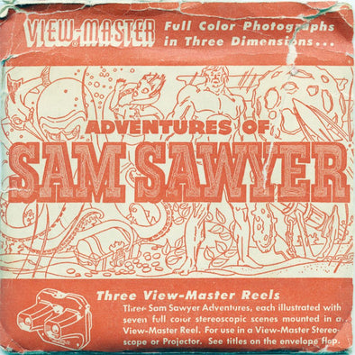 11 ANDREW - Sam Sawyer - View-Master 3 Reel Economy Packet - vintage - SAM-1,2,3-S1 Packet 3dstereo 