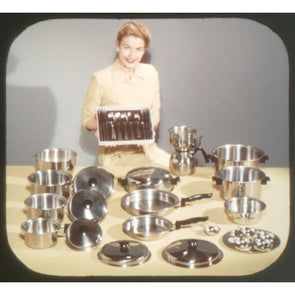 4 ANDREW - Flavor - Seal Stainless Steel Cookware - View-Master Commercial Reel - vintage Reels 3dstereo 