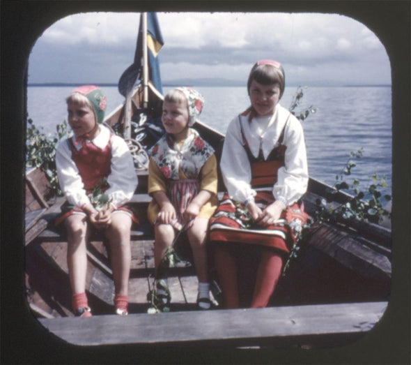 10 ANDREW - Sweden - View-Master 3 Reel Packet - vintage - B151-G1 Packet 3dstereo 