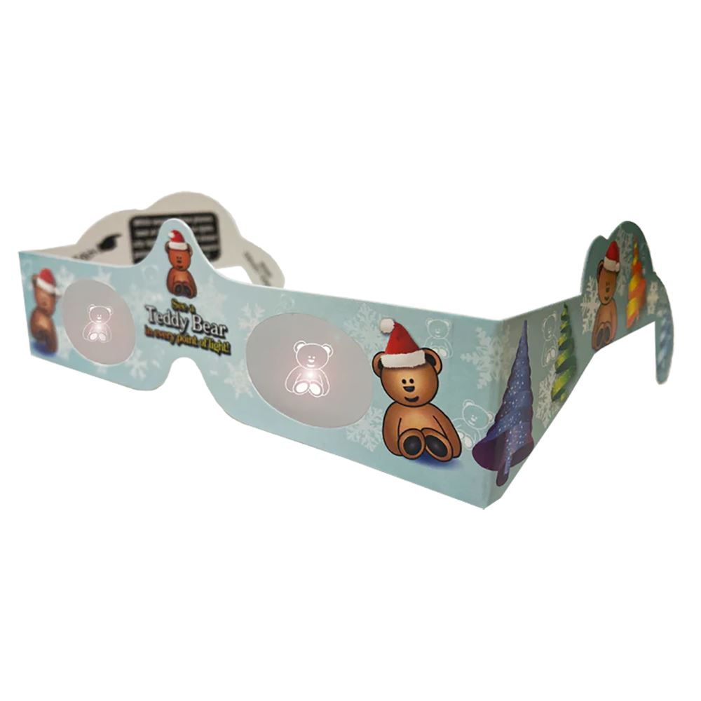 24 Pairs Holiday 3D Glasses - See Christmas Lights Turn Into Santa, Snowflakes & More!