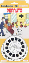 5 ANDREW - Peanuts in "Bon Voyage" - View-Master 3 Reels on Card - Unopened - vintage - 1005 VBP 3dstereo 