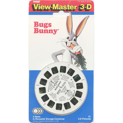 Bugs Bunny - View-Master 3 Reel Set on Card - NEW - 1013 VBP 3dstereo 