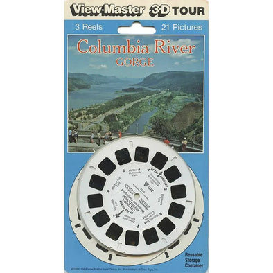 2 Andrew - Columbia River Gorge - View-Master 3 Reel set on Card - NEW - (5039) VBP 3dstereo 