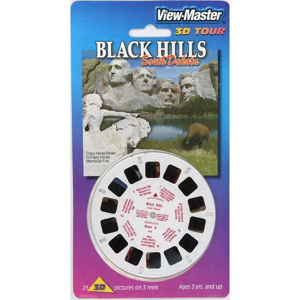 5 ANDREW - Black Hills - South Dakota - View-Master 3 Reel Set on Card - Unopened - 5096 VBP 3dstereo 