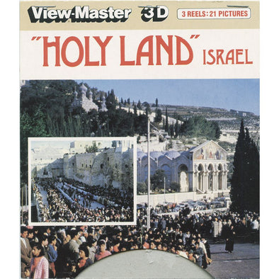 4 ANDREW - Holy Land - View-Master 3 Reels on Card - vintage - 5331 VBP 3dstereo 