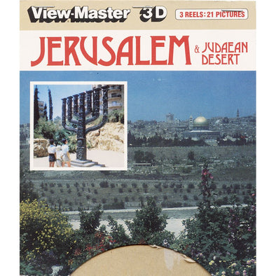 4 ANDREW - Jerusalem - View-Master 3 Reels on Card - vintage - 5332 VBP 3dstereo 