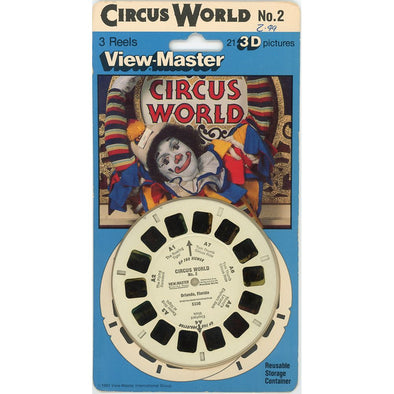 Circus World No.2 - View-Master 3 Reel Set- Orlando Florida - unopened - 5336 VBP 3Dstereo 