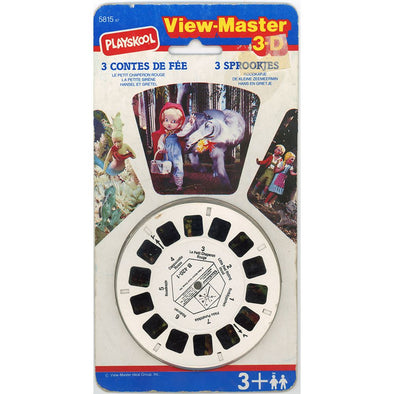 4 ANDREW - 3 Fairy Tales - Little Red Hood - View-Master 3 Reel Set on Card - vintage - B420FN VBP 3dstereo 