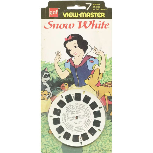 5 ANDREW - Snow White - View-Master Single Reel on Card - vintage - BB-315-3 E VBP 3dstereo 