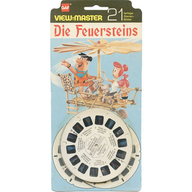 10 ANDREW - Die Feuersteins - View-Master 3 Reel Set on Card - unopened - BB520-123-D VBP 3dstereo 
