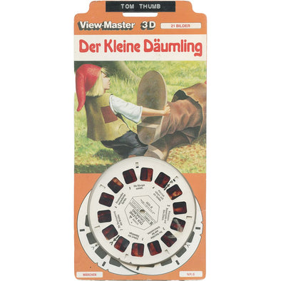 10 ANDREW - Der Kleine Däumling - View-Master 3 Reel Set on Card - opened - BD123-123D VBP 3dstereo 