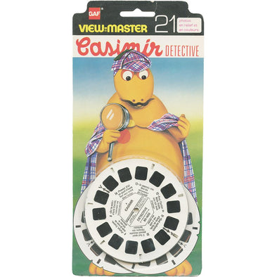 10 ANDREW - Casimir Detective - View-Master 3 Reel Set on Card - opened - BD165-123-F VBP 3dstereo 