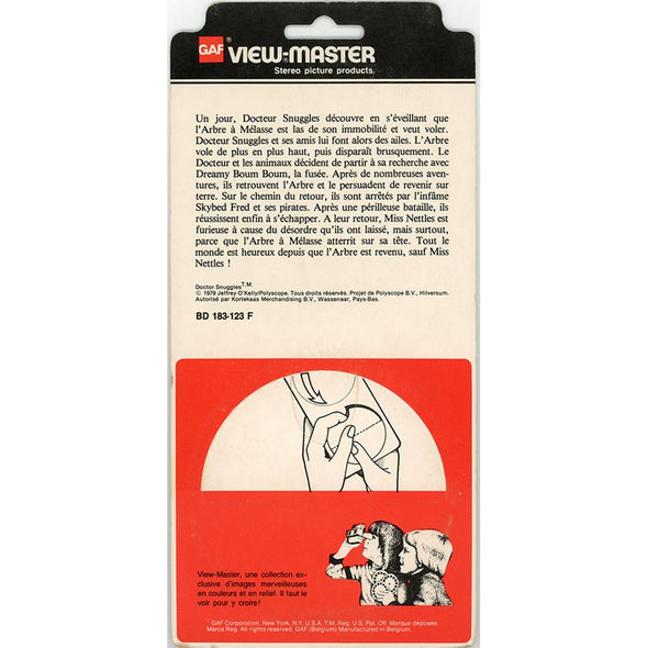 4 ANDREW - Docteur Snuggles - View-Master 3 Reel Set on Card - 1979 - vintage - BD183-123F VBP 3dstereo 