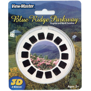 Blue Ridge Parkway - Virginia & NC - View-Master 3 Reel set on Card - VBP-3255 VBP 3Dstereo 