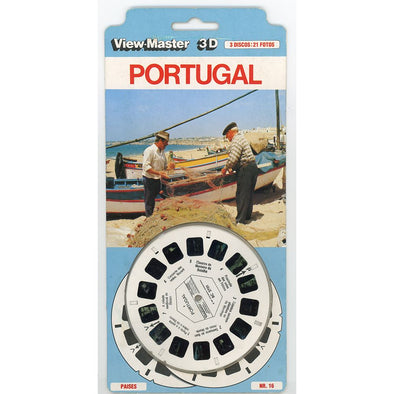 Portugal- View-Master 3 Reel Set on Card - (zur Kleinsmiede) - (C270-EM) - VBP 3dstereo 