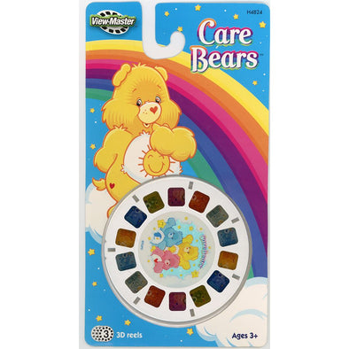 Care Bears - View-Master 3 Reel Set on Card - 1983 - vintage -H4824 VBP 3dstereo 