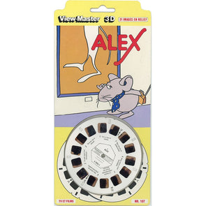 Alex - View-Master 3 Reel Set on Card - 1986 - vintage - D265F - NEW VBP 3dstereo 