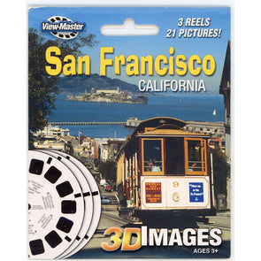San Francisco California - View-Master 3 Reel Set - NEW - (5445) VBP 3Dstereo 