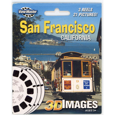 San Francisco California - View-Master 3 Reel Set - NEW - (5445) VBP 3Dstereo 