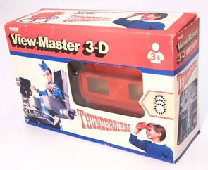 5 ANDREW - Thunderbirds Gift Set - 3 Reels and Model 10 Viewer - vintage - Made in Belgium Viewers 3dstereo 