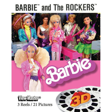 Barbie and the Rockers - View-Master 3 Reel Set - NEW - 4071 Packet 3dstereo 
