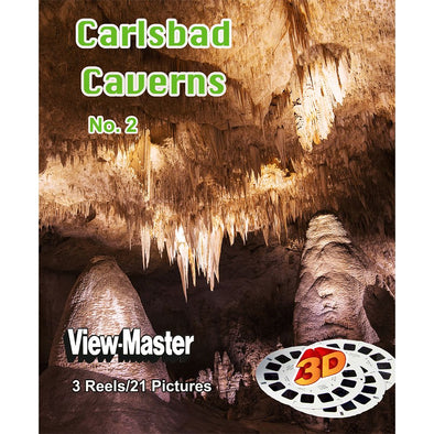 Carlsbad Caverns National Park - Set 2 - View-Master 3 Reel Set - new WKT 3dstereo 