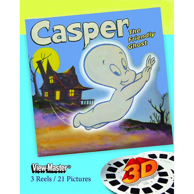 Casper the Friendly Ghost - View-Master 3 Reel Set - Economy Grade FKT 3dstereo 
