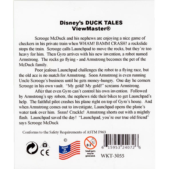 Duck Tales - View-Master 3 Reel Set - new WKT 3dstereo 
