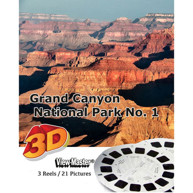 Grand Canyon National Park No. 1 - ViewMaster 3 Reel Set - vintage FKT 3dstereo 
